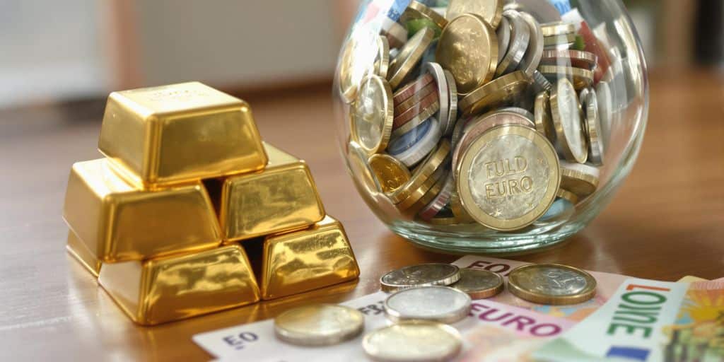 Gold und Euro